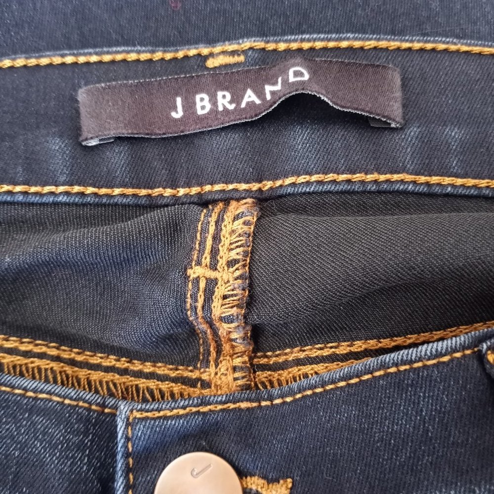 J Brand Atlantis Wash Rail Straight Leg Mid Rise Jeans View 6